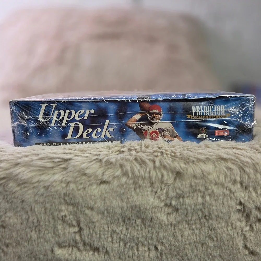 1995 Upper Deck NFL Football Cards Sealed Hobby Box 16 Packs Joe Montana 15838